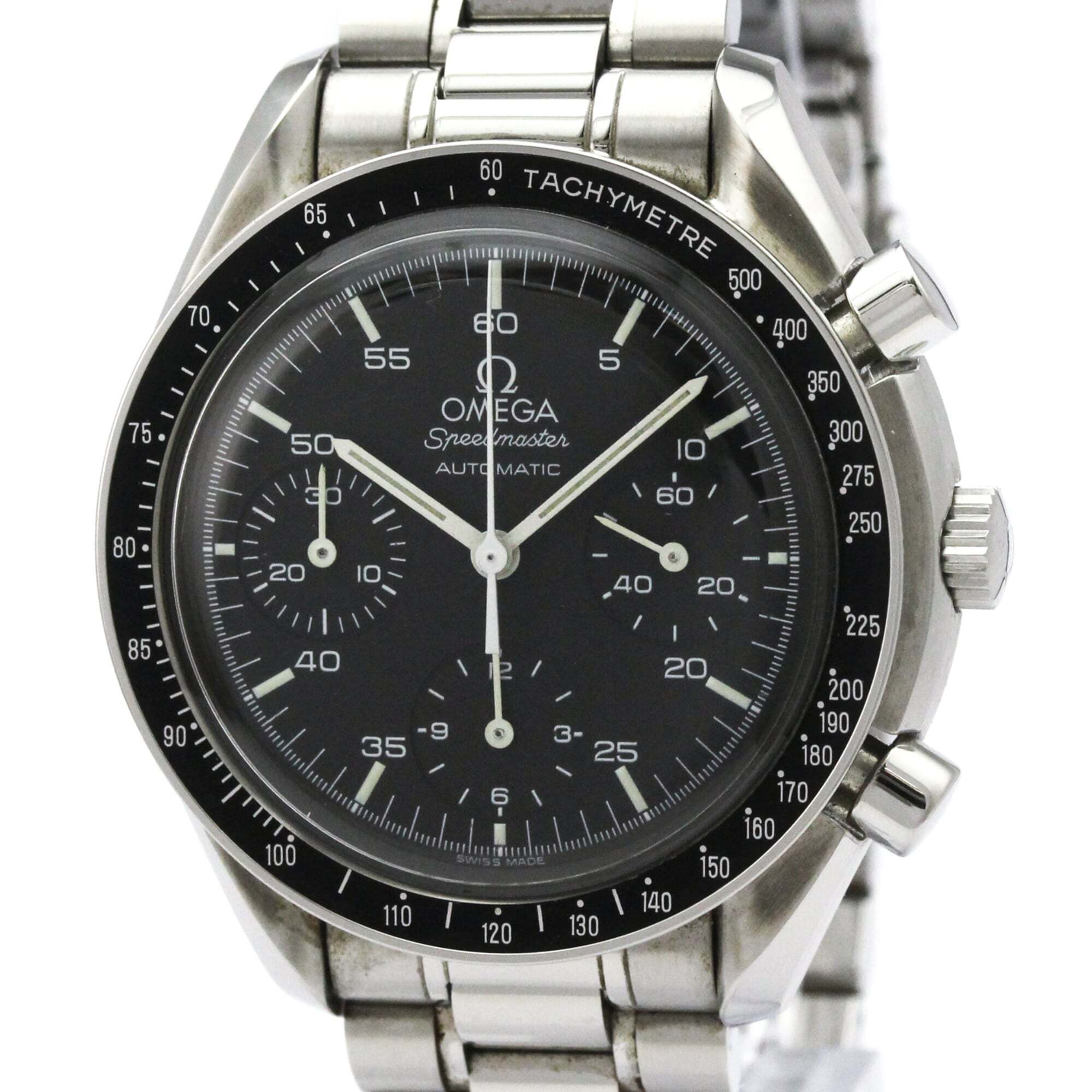 Omega Speedmaster Automatic Steel Mens Watch 351050 Polished